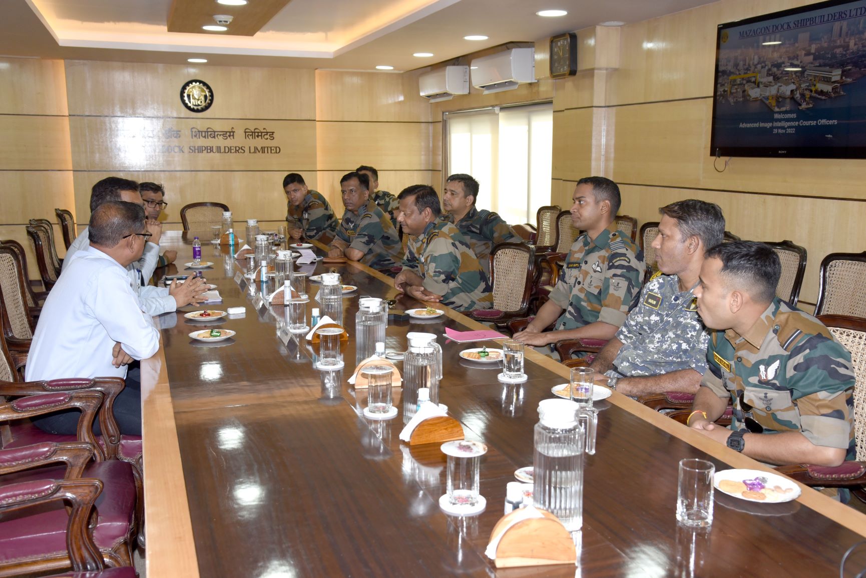 Visit Of Advanced Image Intelligence Course Officers- 29th Nov 2022123